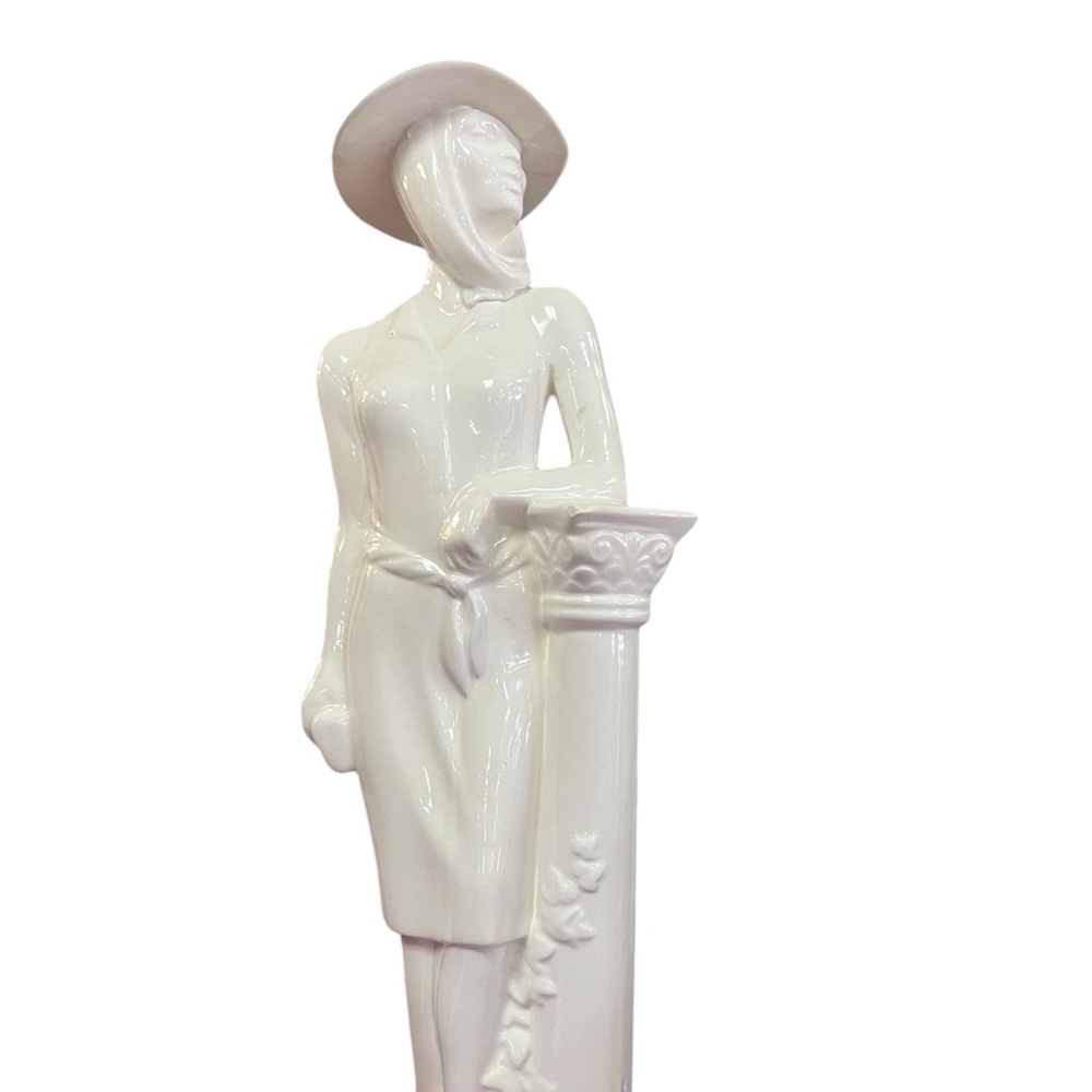 Ceramic Lady Statue